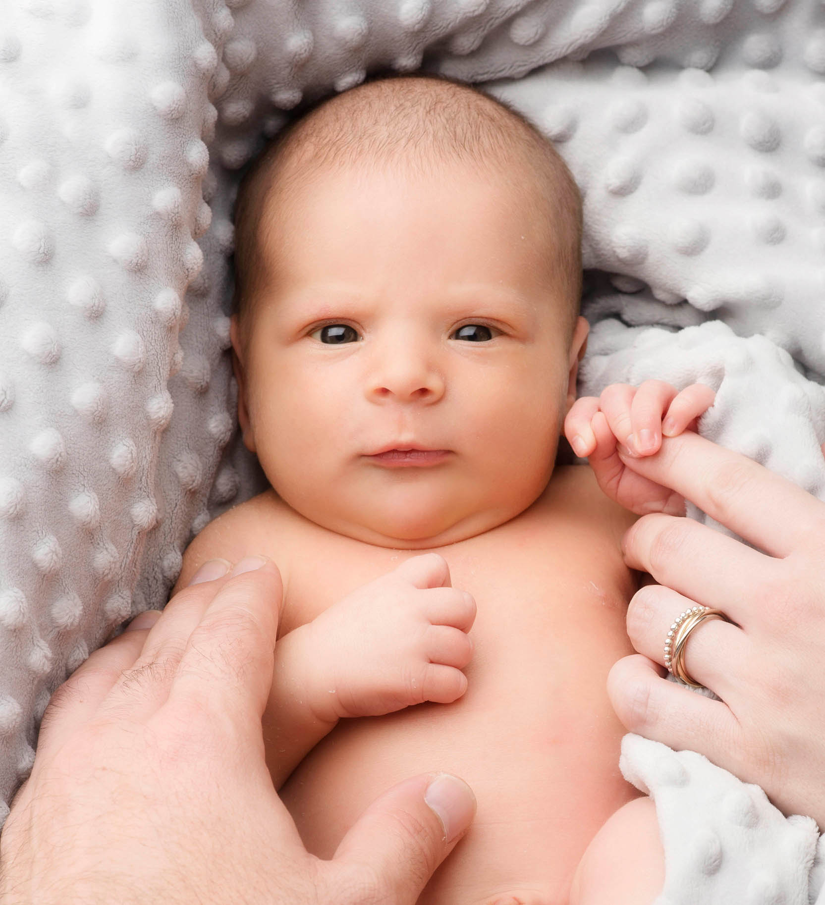 GNS (3) Studioportrait eines Babys.